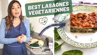 Recette de Lasagnes aux épinards [upl. by Eihcir567]