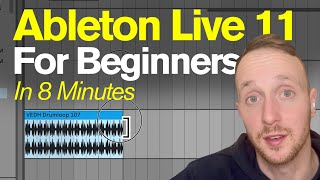 Ableton Live 11 Tutorial  Beginners Guide in 8 Minutes🔥 [upl. by Susumu753]