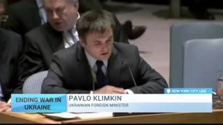 Ending War in Ukraine Foreign Minister speaks at UN Security Council [upl. by Lorac]