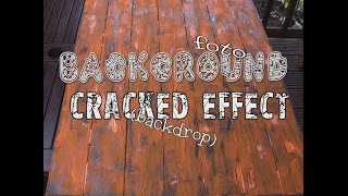 How to make a cracked paint effect on wood  Gustomondo [upl. by Reinhold]