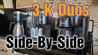 Keurig KDuo vs The KDuo Plus amp Duo Essentials They Are All Very Different Machines Heres How [upl. by Harbot]