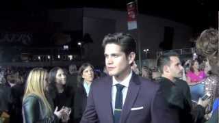 JD Pardo discusses Twilight and Revolution at the Breaking Dawn Part 2 Premiere [upl. by Meil]