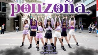 KPOP IN PUBLIC  ONE TAKE PURPLE KISS PonzonaDance Cover from Taiwan [upl. by Esiuqcaj253]