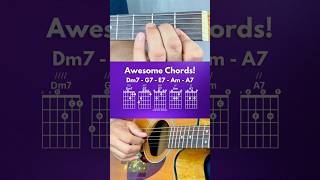 Play along with this great sounding jazzy chord progression Try it out on your guitar [upl. by Thomson455]