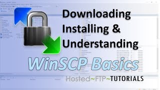 How to Use WinSCP Tutorial  downloading installing and understanding WinSCP [upl. by Aeret599]