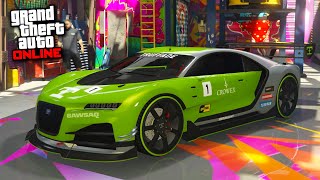 TRUFFADE NERO CUSTOM Customization Bugatti Vision GT  GTA 5 Online Bennys Cars Customization [upl. by Tutt]