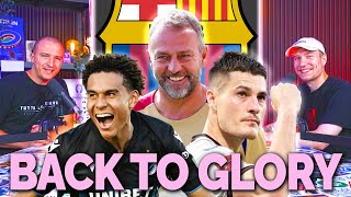 Hansi Flick was ist das Wir kaufen ein für die Katalanen FC Barcelona SHOPPING GUIDE [upl. by Burley]