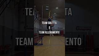 Tu di che team fai parte Team soletta O team allenamento [upl. by Yennor237]