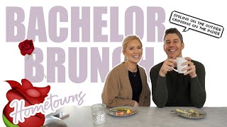 Bachelor Brunch  Hometowns Ep Lauren dishes on the VB date and Arie on why Peter kept Victoria F [upl. by Nnairek370]