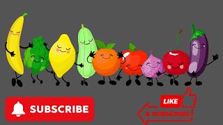 Fun Vegetable Dance Video for Kids – Learn and Groove with Your Favorite Veggies sensory video [upl. by Tullius]