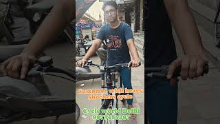 My new disc cycle from caya 🤩🤩viral automobile cycleshop cheapest trending cyclemarketdelhi [upl. by Zurn17]