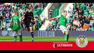 GOALS Hibernian 23 St Mirren [upl. by Takara]