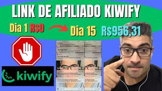 COMO PEGAR LINK DE AFILIADO NA KIWIFY [upl. by Annodas]