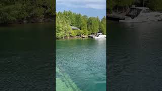 Tobermory Explore the Bruce County youtubeshorts travel lake cottages lakeviewsatisfying [upl. by Sylirama]