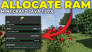 How To Add RAM to Minecraft 1206 [upl. by Jowett]