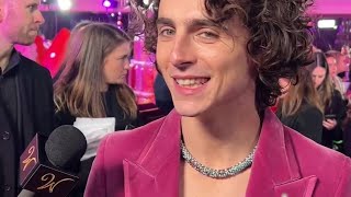 Timothée Chalamet Confesses His Love For This Traditional British Dish [upl. by Arted]