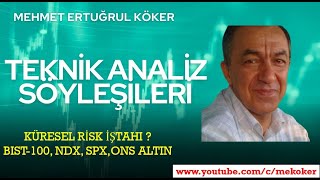 BIST100 NASDAQ SPX500 ve kısa altın analizi [upl. by Isadore]