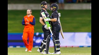 Tickner and Young star in opening ODI  MATCH HIGHLIGHTS  BLACKCAPS v Netherlands  Bay Oval [upl. by Camel]