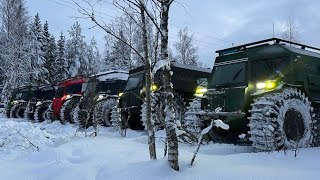 Вездеход Тайфун  встреча владельцев Камчатка Иркутск Санкт Петербург Выборг [upl. by Enecnarf882]