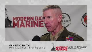 General Eric Smith Commandant of the Marine Corps  Modern Day Marine 2024 [upl. by Elletsyrc885]