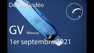 1er septembre 2021 parapente à Mieussy avec Les Choucas [upl. by Neumark]