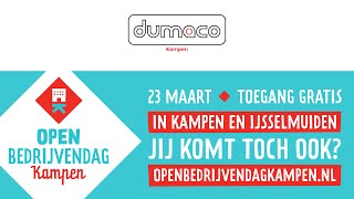 Dumaco  Open Bedrijvendag Kampen  2024 [upl. by Payton]