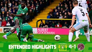 Extended Highlights  Yeovil Town 41 Taunton Town [upl. by Darrej]