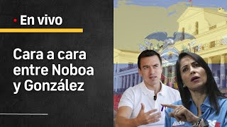 EnVivo Debate presidencial González VS Noboa  ¿Quién ganó  BN Periodismo [upl. by Iatnahs]