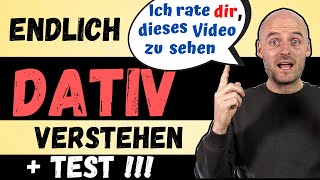 Dativ   TEST   Learn German  Deutsch lernen [upl. by Nairadal]