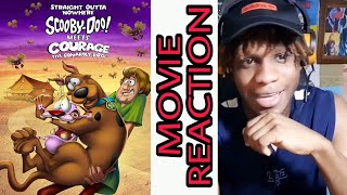 Straight Outta Nowhere ScoobyDoo Meets Courage the Cowardly Dog Movie Reaction [upl. by Tabshey]