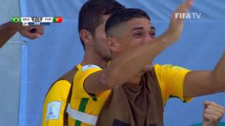 Brazil v Portugal  FIFA Beach Soccer World Cup 2017  Match Highlights [upl. by Eceinaj66]