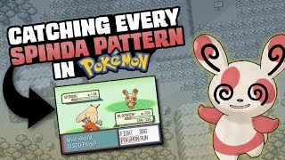 HOW LONG WOULD IT TAKE TO CATCH EVERY PATTERN OF SPINDA [upl. by Fiester]