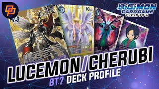 ¡El ángel más roto Lucemon Cherubimon  BT7 DECK PROFILE [upl. by Marsden]