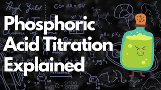 Titration of Phosphoric Acid  pKa Values You Should Memorize  MCAT [upl. by Old]