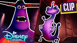 Randall is BACK 😧 🦎 Monsters at Work  disneychannel [upl. by Ellenuahs299]