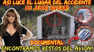 Asi Luce El LUGAR Donde Se Cayo El AVION De JENNI RIVERA😱 JenniRivera avion nuevoleon Accidente [upl. by Nahsaj]