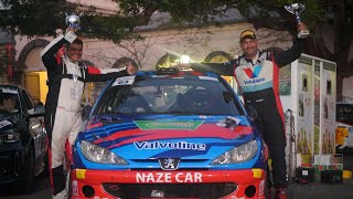 TOUR AUTO RALLYE REUNION 2022 BABEF PARVEDY 206 VAINQUEUR F2013 [upl. by Chien290]