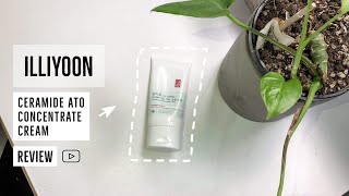 Illiyoon Ceramide Ato Concentrate Cream My Personal Review [upl. by Balbinder531]