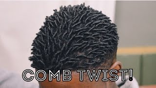 How To Get Twist With Natural Hair [upl. by So]