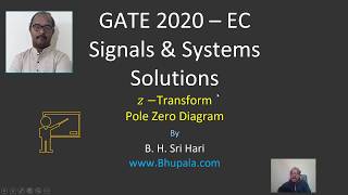 GATE 2020 Solutions  EC Signals and Systems  Q2  Z Transform [upl. by Kciderf870]