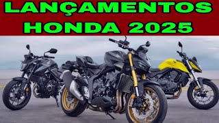 6 LANÇAMENTOS da HONDA em 2025 [upl. by Otrebor]