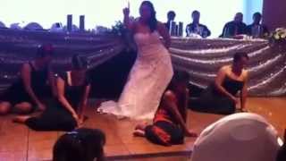 Beautiful Samoan Bridal Siva  SAMOAN WEDDING  Loretta amp Patis wedding [upl. by Aicillyhp]