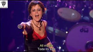 The Cranberries  Dreams Live in Paris 1999 Subtítulos en español e inglés [upl. by Laehcimaj332]