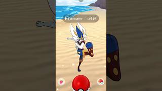 World First Ever Cinderace Evolution in pokemongo [upl. by Kistner463]