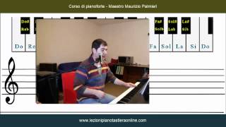 Corso di pianoforte  Lezione 09  Gli accordi 3a parte [upl. by Eislrahc]