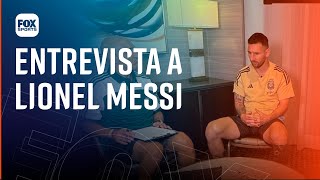 ENTREVISTA COMPLETA CON MESSI EN LA PREVIA A LA FINAL DE LA COPA AMÉRICA [upl. by Idou]