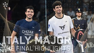 BNL Italy Major Premier Padel Highlights day 7 Men [upl. by Menard]