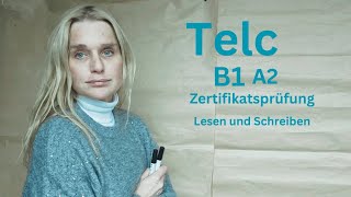 TELC B1 A2  Lesen und Schreiben Zertifikatsprüfung [upl. by Ardnod]