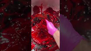 Adding 50000 Drops of Dye into Slime 🤯 [upl. by Eikram]