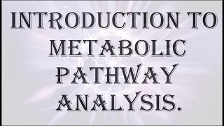 Metabolic Pathway Analysis  BSc  MSc  CSIRNET Life Sciences [upl. by Laud]